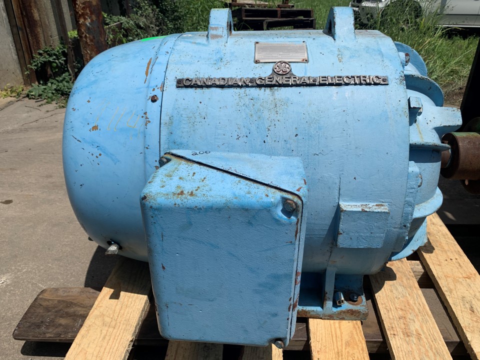 Canadian General Electric 150 HP, 1200 RPM, Electric Motor